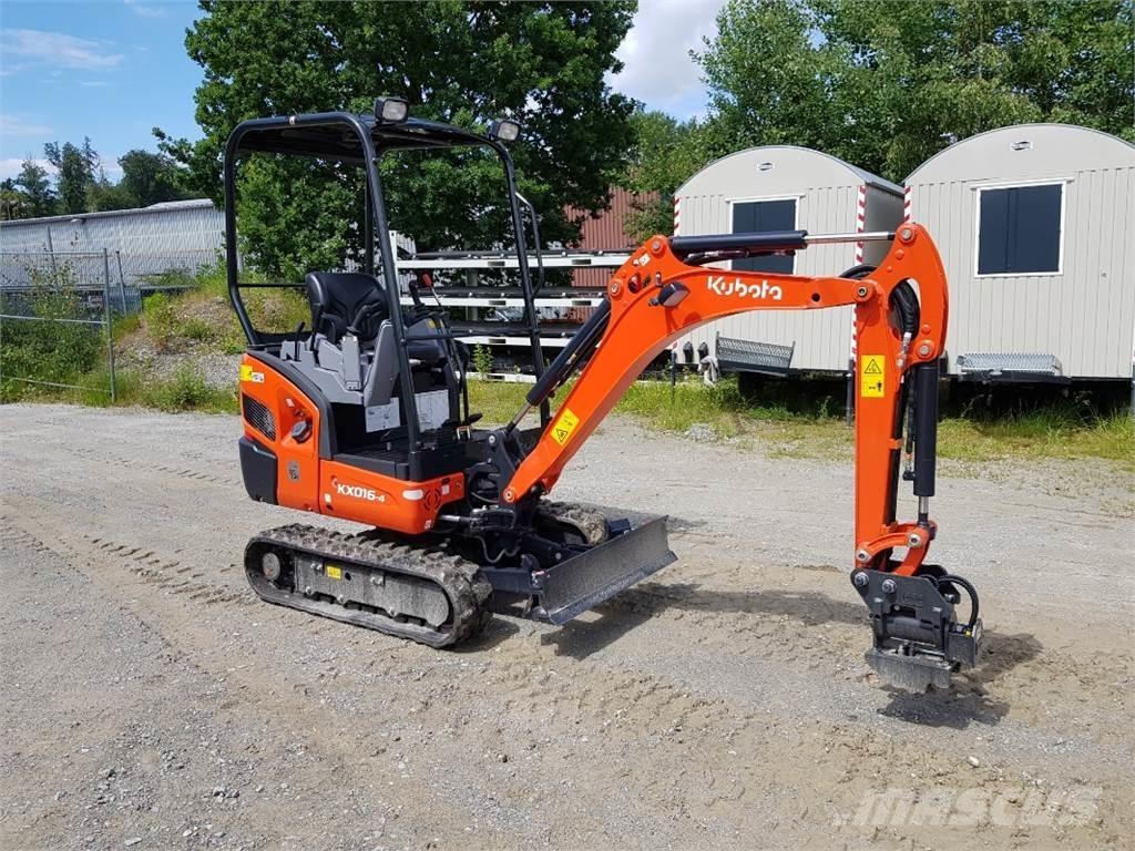 Kubota KX016-4 ミニ油圧ショベル 7t以下（ミニユンボ・ミニディガー）