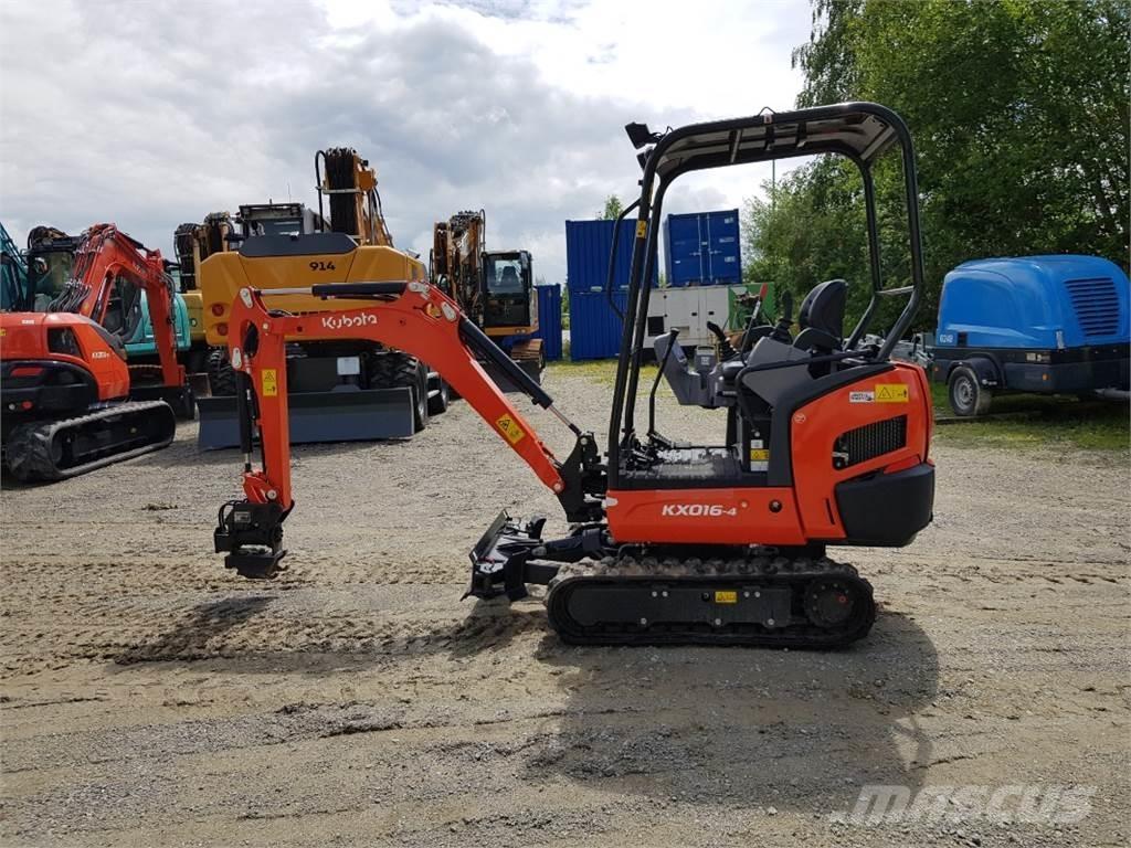 Kubota KX016-4 ミニ油圧ショベル 7t以下（ミニユンボ・ミニディガー）