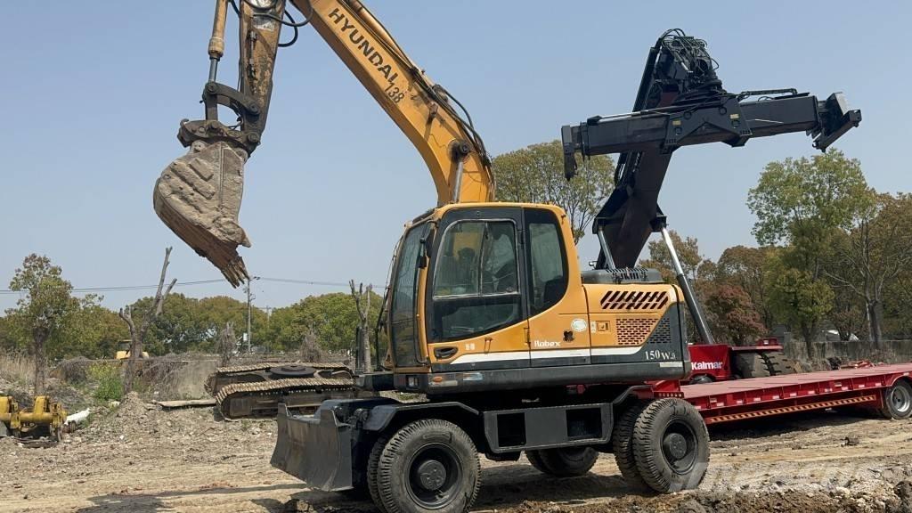 Hyundai R 150 W-9 ホイール式油圧ショベル（パワーショベル・ユンボ・バックホー）