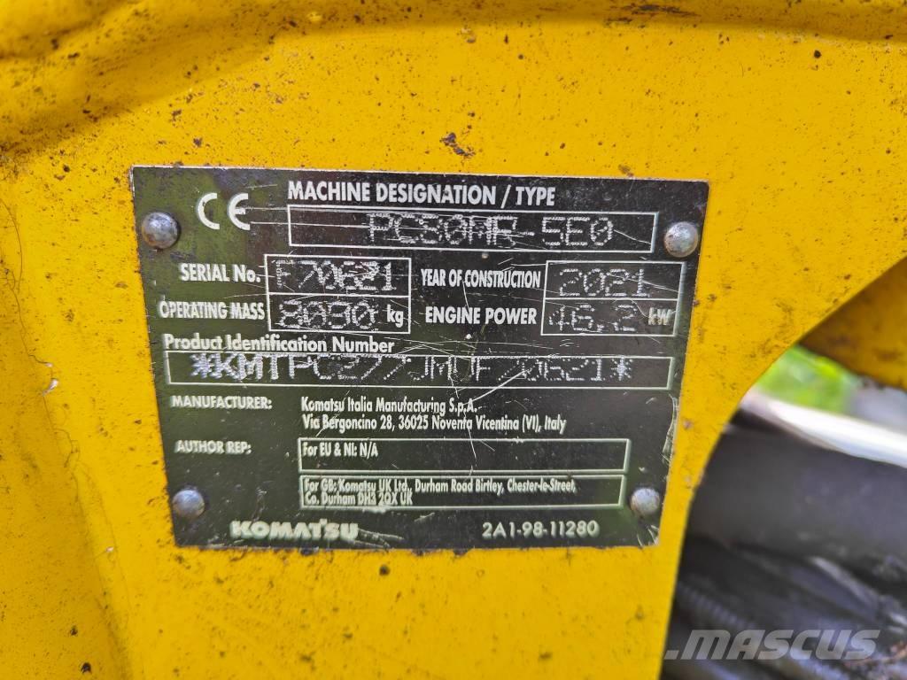 Komatsu PC 80 MR-5 中型油圧ショベル 7ｔ-12ｔ（ユンボ・パワーショベル・バックホー）