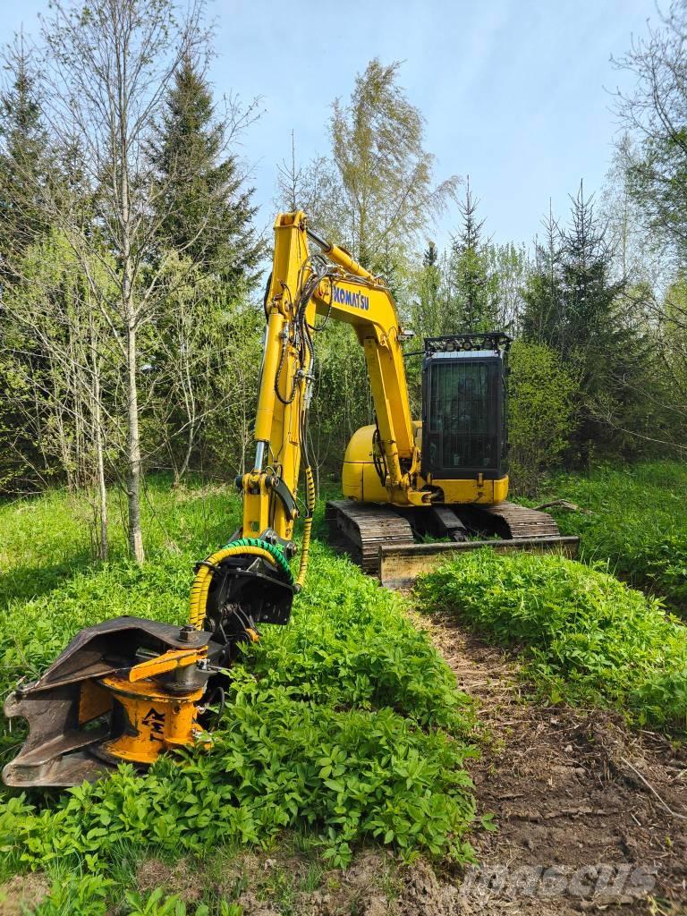 Komatsu PC 80 MR-5 中型油圧ショベル 7ｔ-12ｔ（ユンボ・パワーショベル・バックホー）
