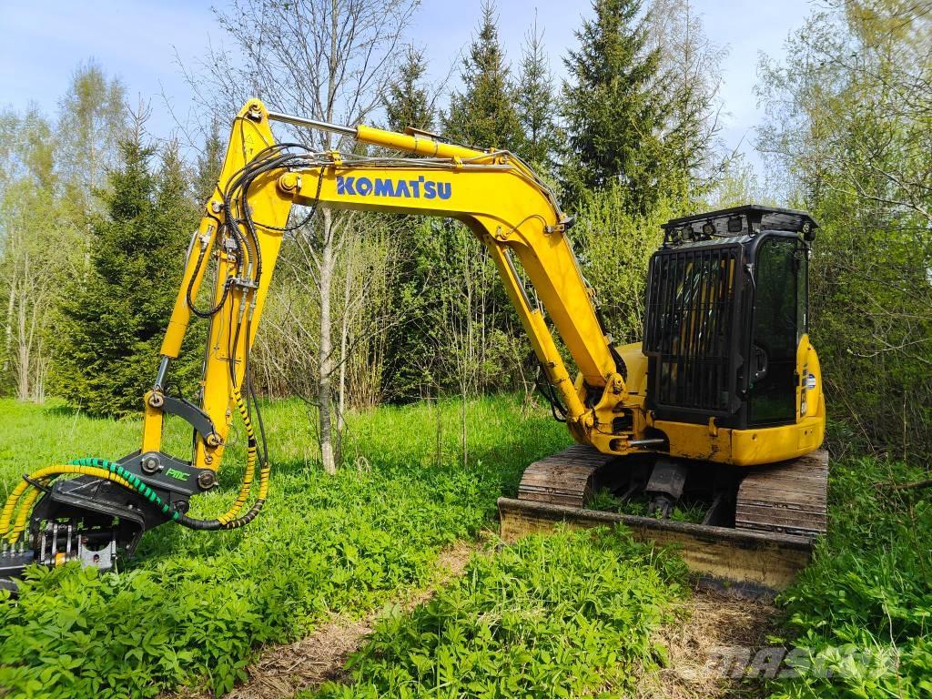 Komatsu PC 80 MR-5 中型油圧ショベル 7ｔ-12ｔ（ユンボ・パワーショベル・バックホー）