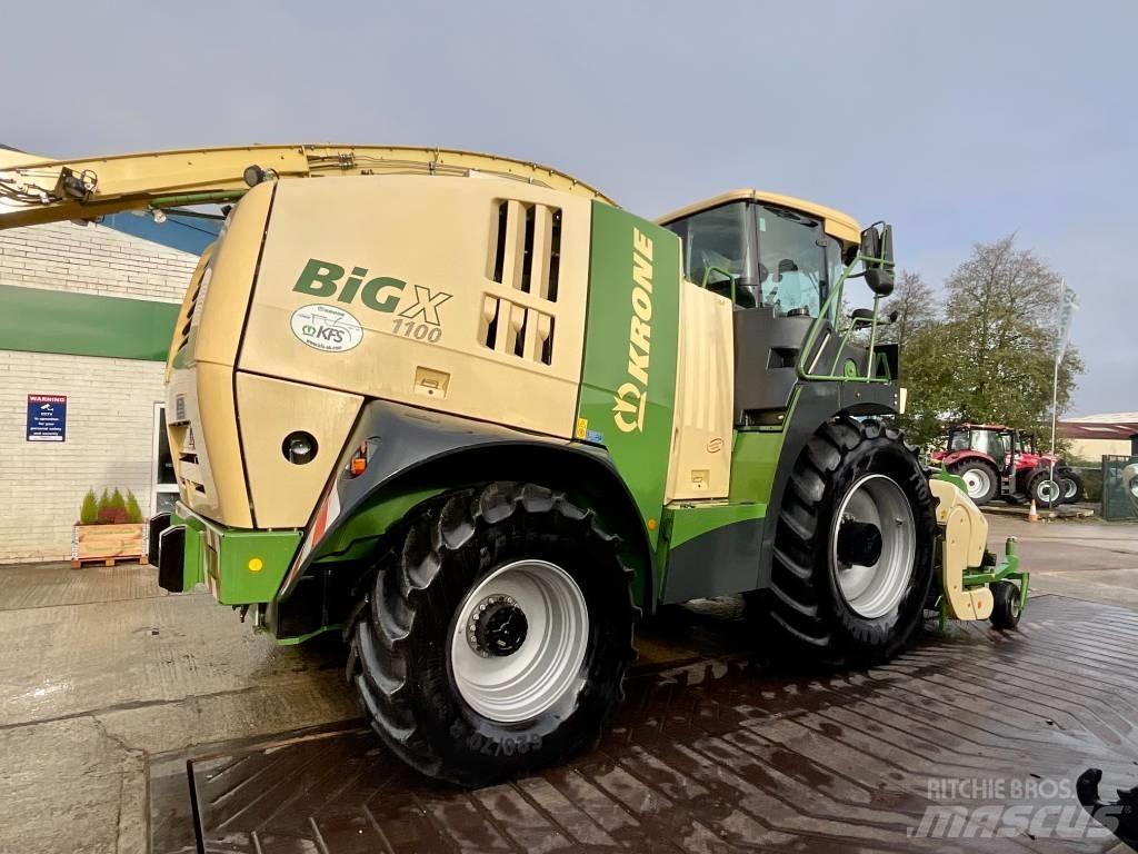 Krone Big X 1100 自走式フォレージハーベスター