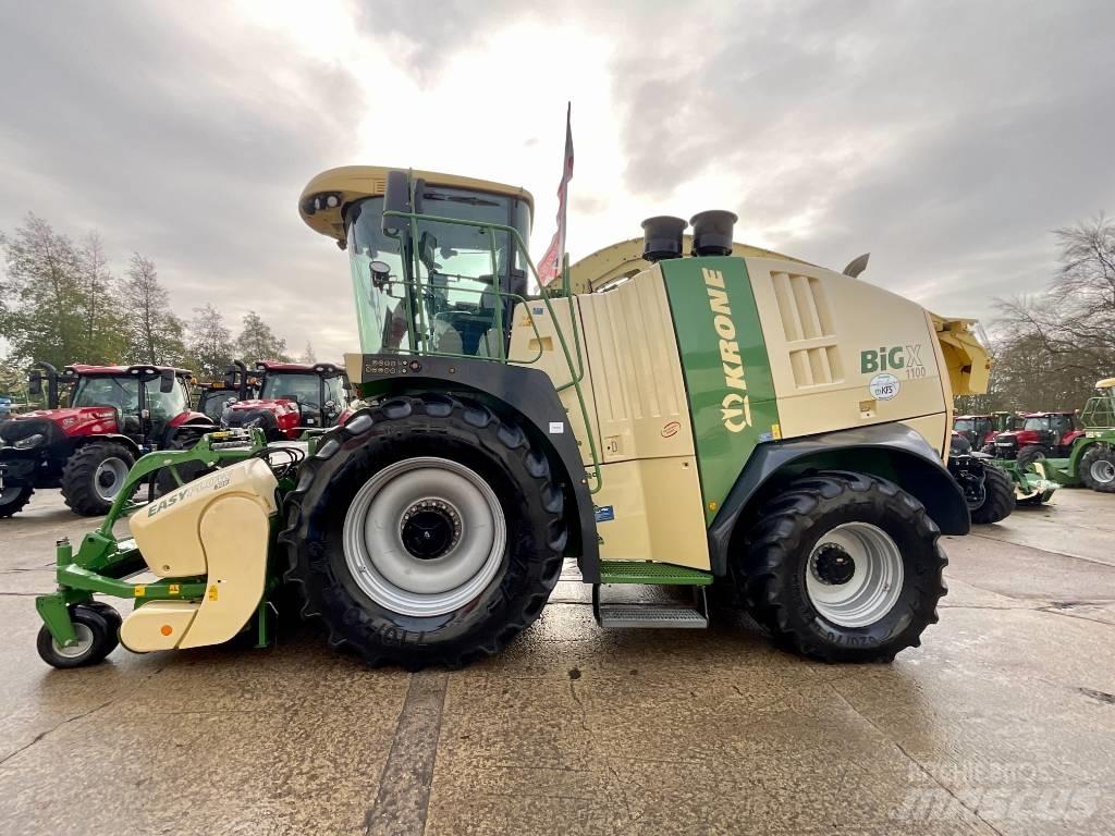 Krone Big X 1100 自走式フォレージハーベスター