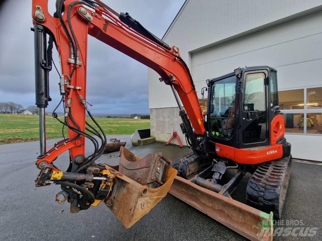 Kubota U 55-4 ミニ油圧ショベル 7t以下（ミニユンボ・ミニディガー）