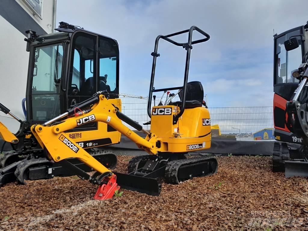JCB 8008 CTS ミニ油圧ショベル 7t以下（ミニユンボ・ミニディガー）