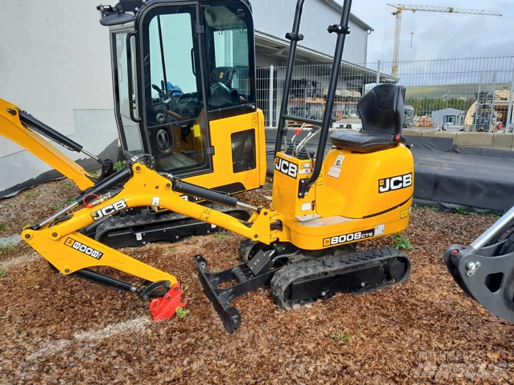 JCB 8008 CTS ミニ油圧ショベル 7t以下（ミニユンボ・ミニディガー）