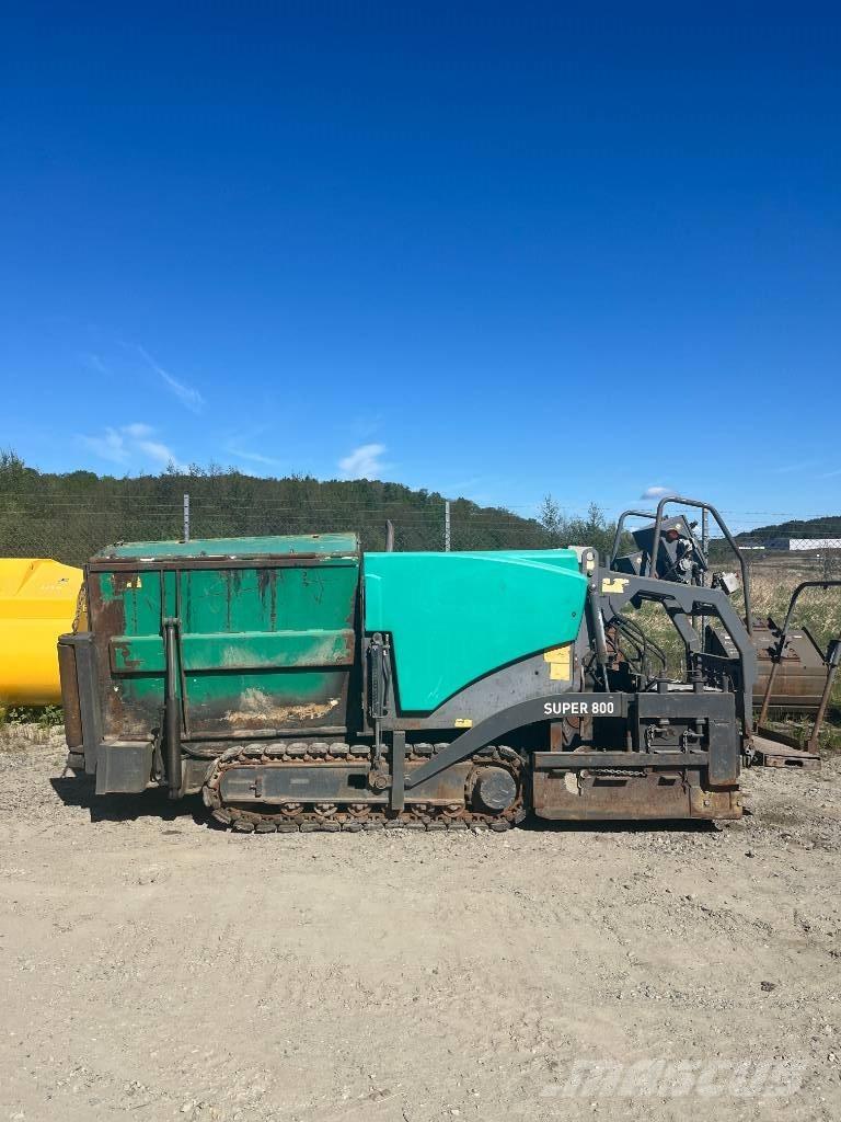 Vögele Super 800 アスファルトフィニッシャ