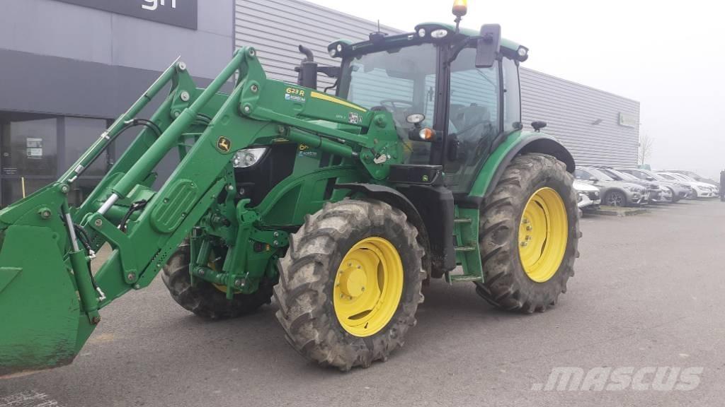 John Deere 6R120 トラクター