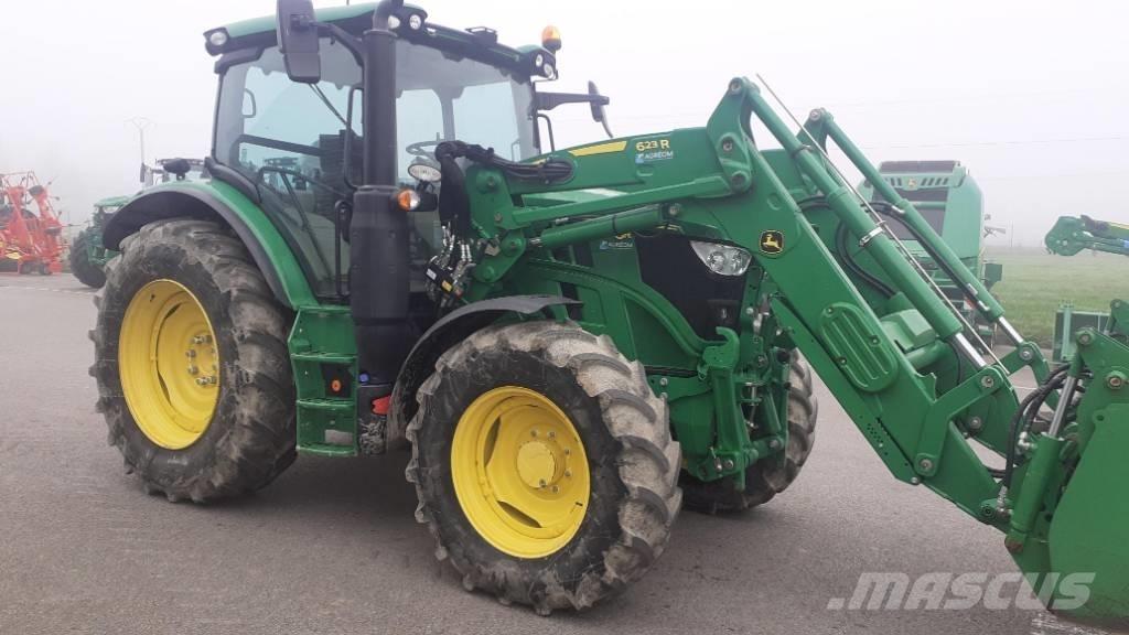 John Deere 6R120 トラクター
