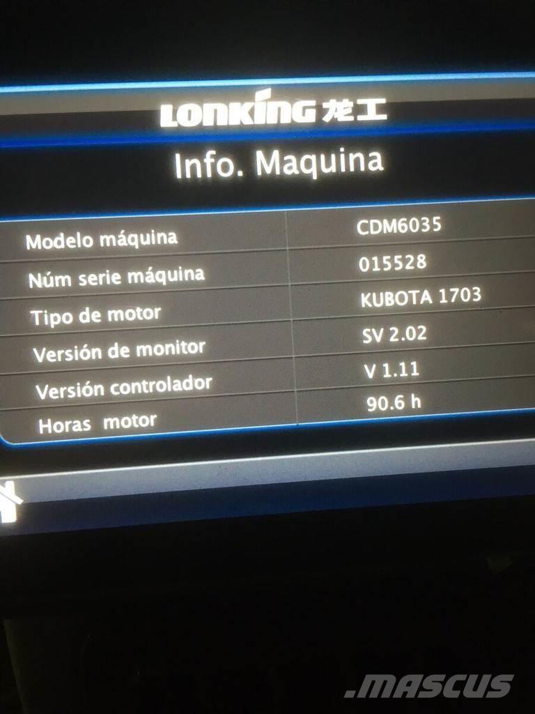 Lonking CDM6035 ミニ油圧ショベル 7t以下（ミニユンボ・ミニディガー）