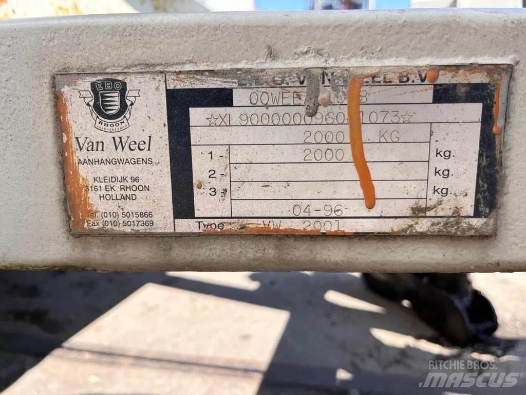 Van Weel VW 2001 ボックスボディートレーラー