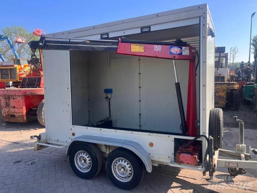 Van Weel VW 2001 ボックスボディートレーラー