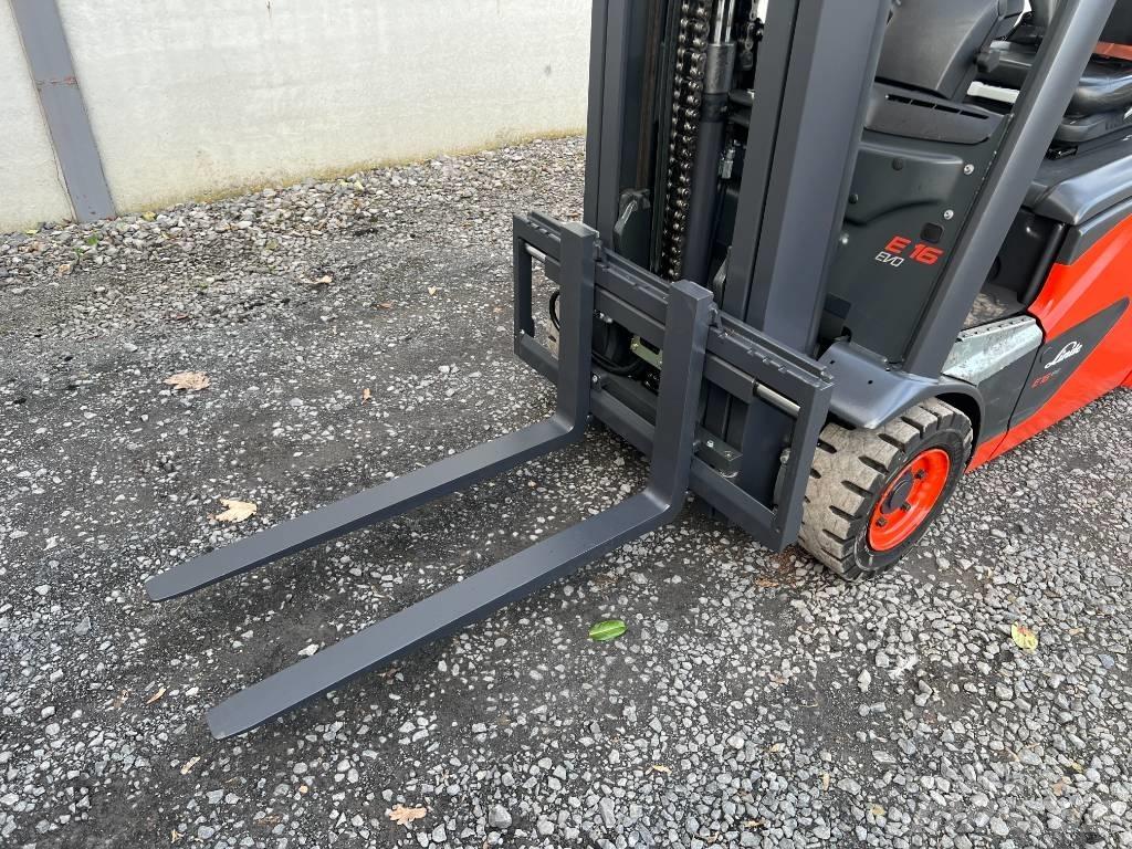 Linde E16-02 EVO バッテリーフォークリフト
