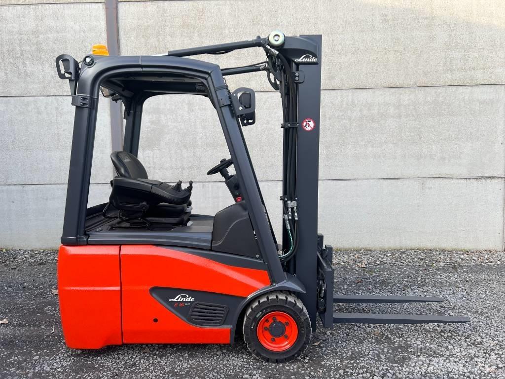 Linde E16-02 EVO バッテリーフォークリフト