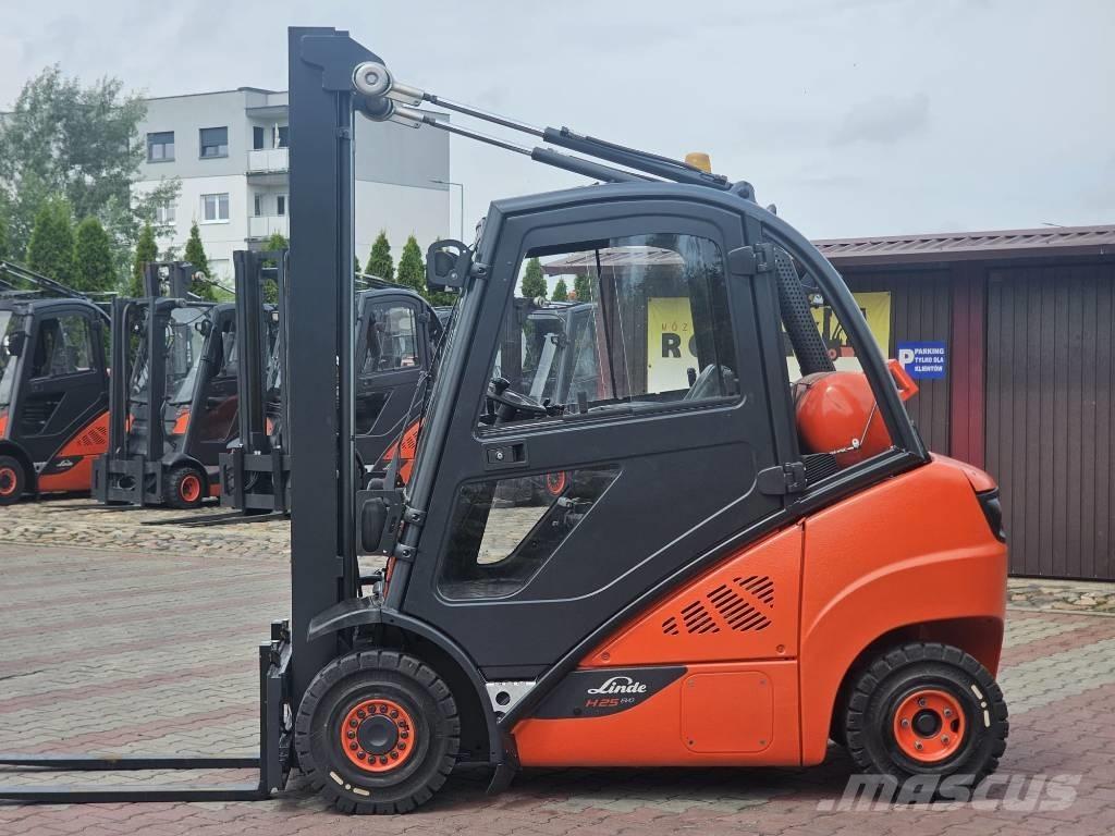 Linde H25T-02 LPGフォークリフト