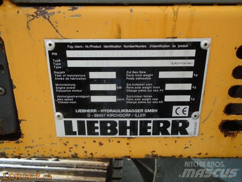 Liebherr R 900 C 大型油圧ショベル12t以上（パワーショベル・ユンボ）