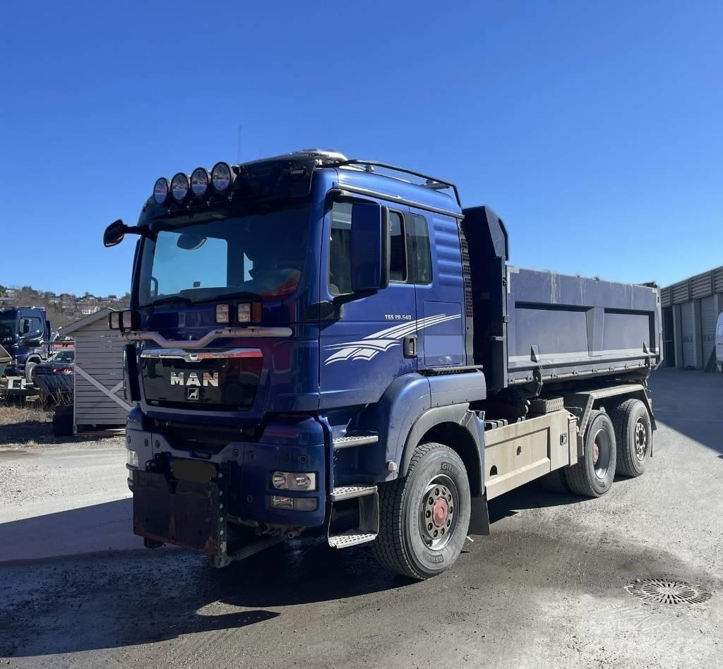 MAN TGS 28.540 6x4 ダンプ