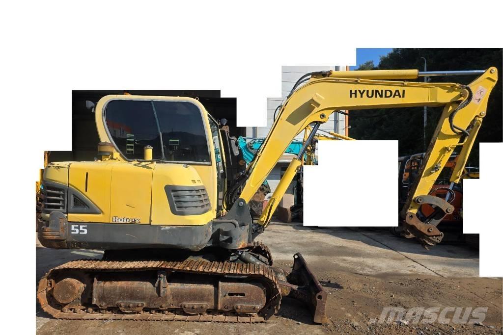 Hyundai Robex 55 ミニ油圧ショベル 7t以下（ミニユンボ・ミニディガー）