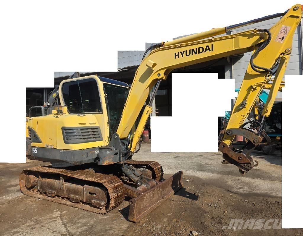 Hyundai Robex 55 ミニ油圧ショベル 7t以下（ミニユンボ・ミニディガー）
