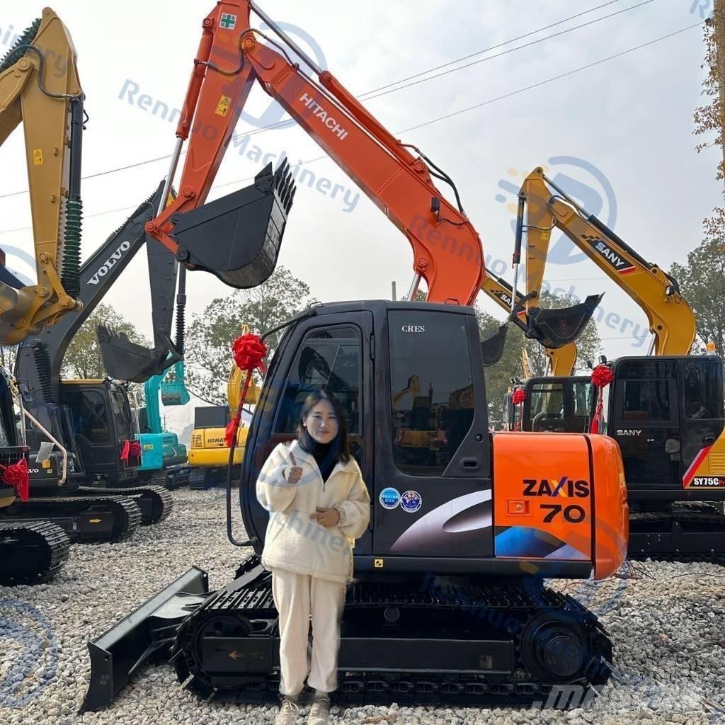 Hitachi ZX70 ミニ油圧ショベル 7t以下（ミニユンボ・ミニディガー）