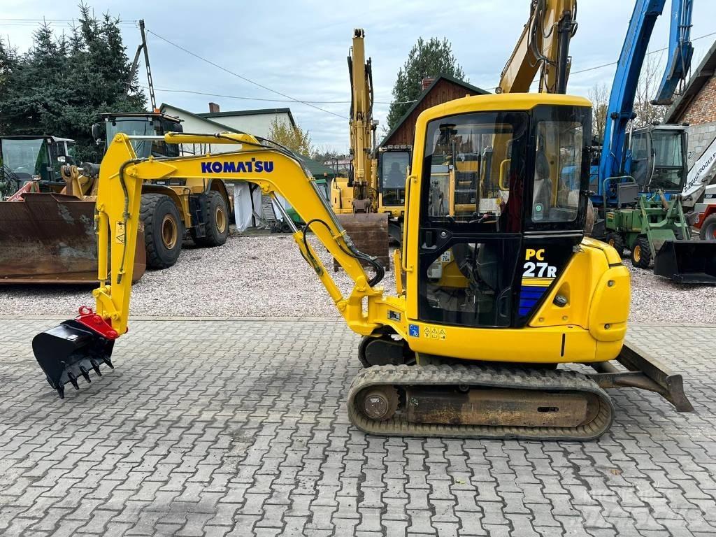 Komatsu PC 27 R-8 ミニ油圧ショベル 7t以下（ミニユンボ・ミニディガー）