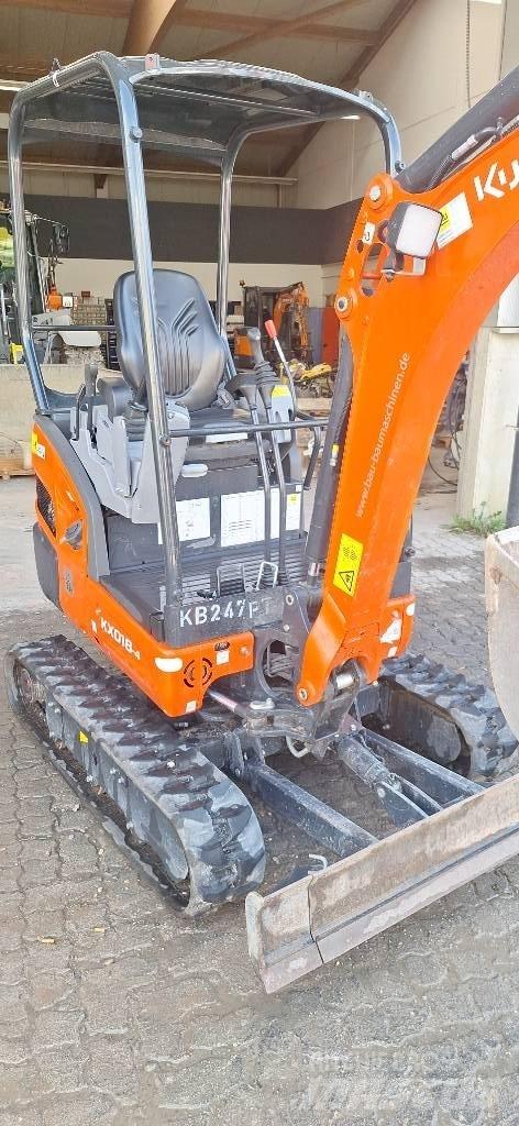Kubota KX 018-4 ミニ油圧ショベル 7t以下（ミニユンボ・ミニディガー）