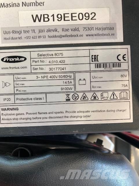 Linde E25/600RH/387 バッテリーフォークリフト