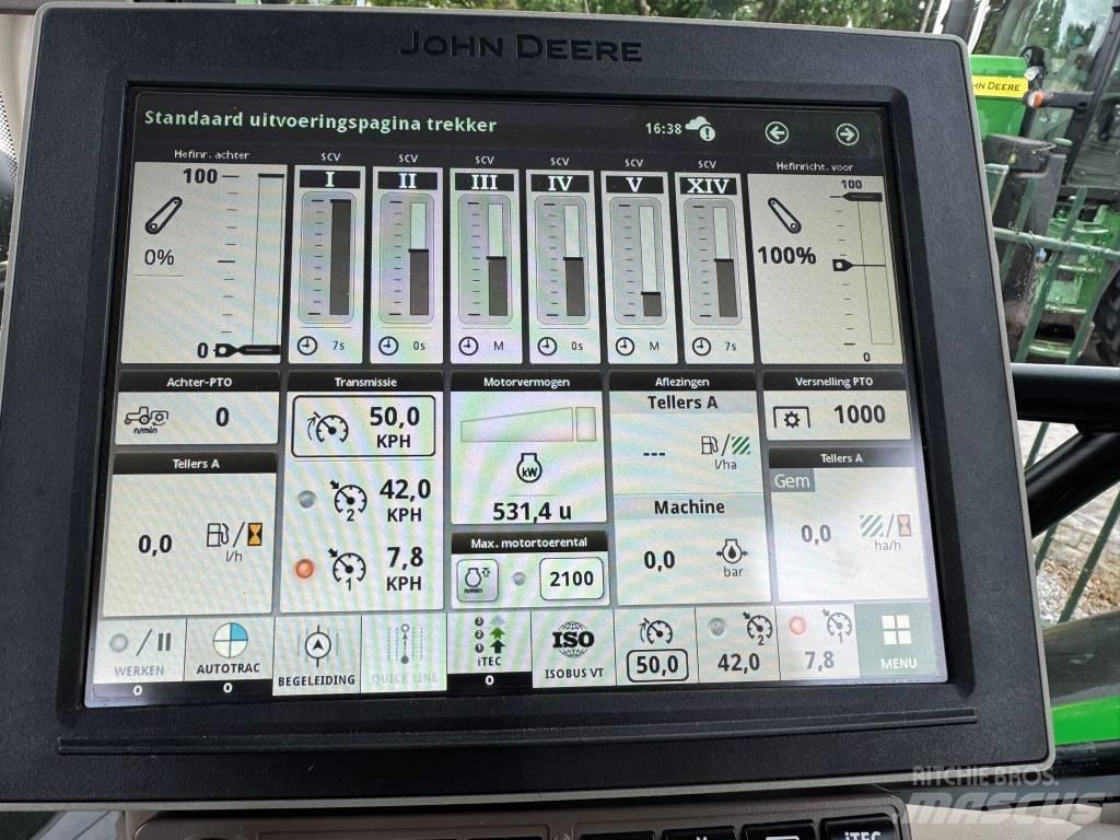 John Deere 6R 185 トラクター