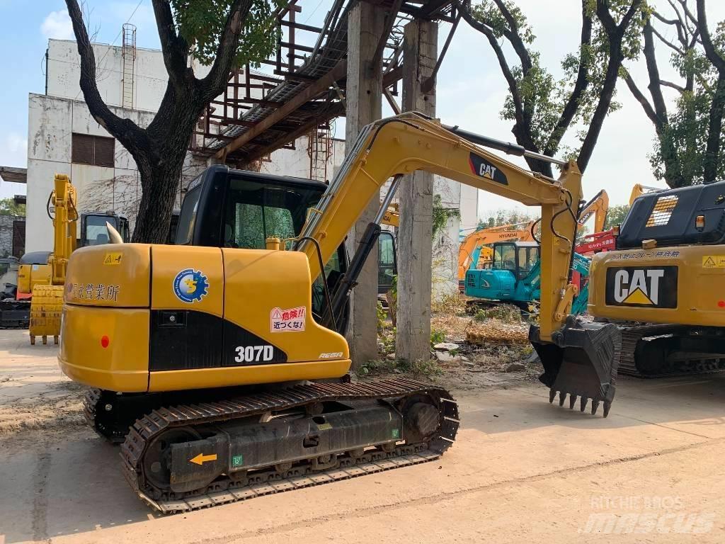 CAT 307D 中型油圧ショベル 7ｔ-12ｔ（ユンボ・パワーショベル・バックホー）