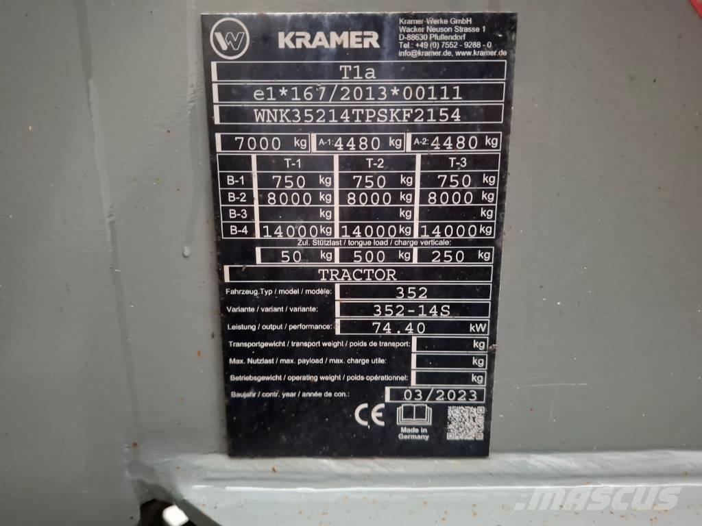 Kramer 8115 ホイールローダー・タイヤショベル