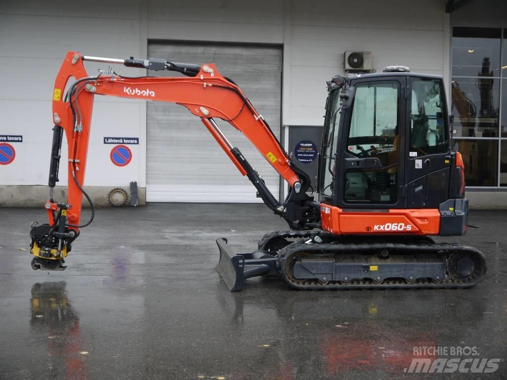 Kubota KX 060-5 ミニ油圧ショベル 7t以下（ミニユンボ・ミニディガー）
