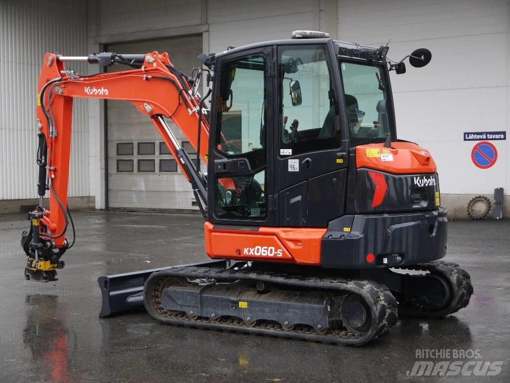 Kubota KX 060-5 ミニ油圧ショベル 7t以下（ミニユンボ・ミニディガー）
