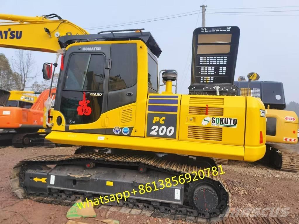 Komatsu PC 200-8 中型油圧ショベル 7ｔ-12ｔ（ユンボ・パワーショベル・バックホー）