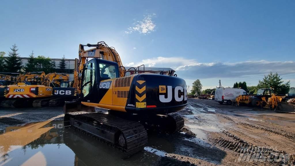 JCB JS 220 LC 大型油圧ショベル12t以上（パワーショベル・ユンボ）