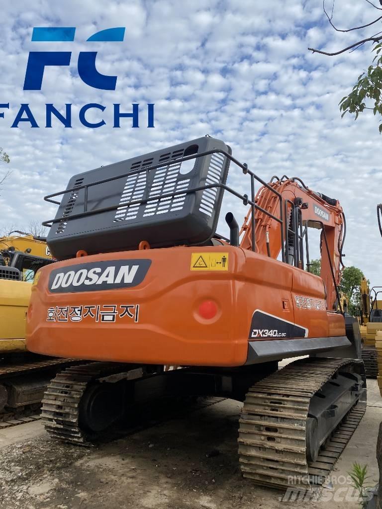 Doosan DX 340 LC 大型油圧ショベル12t以上（パワーショベル・ユンボ）