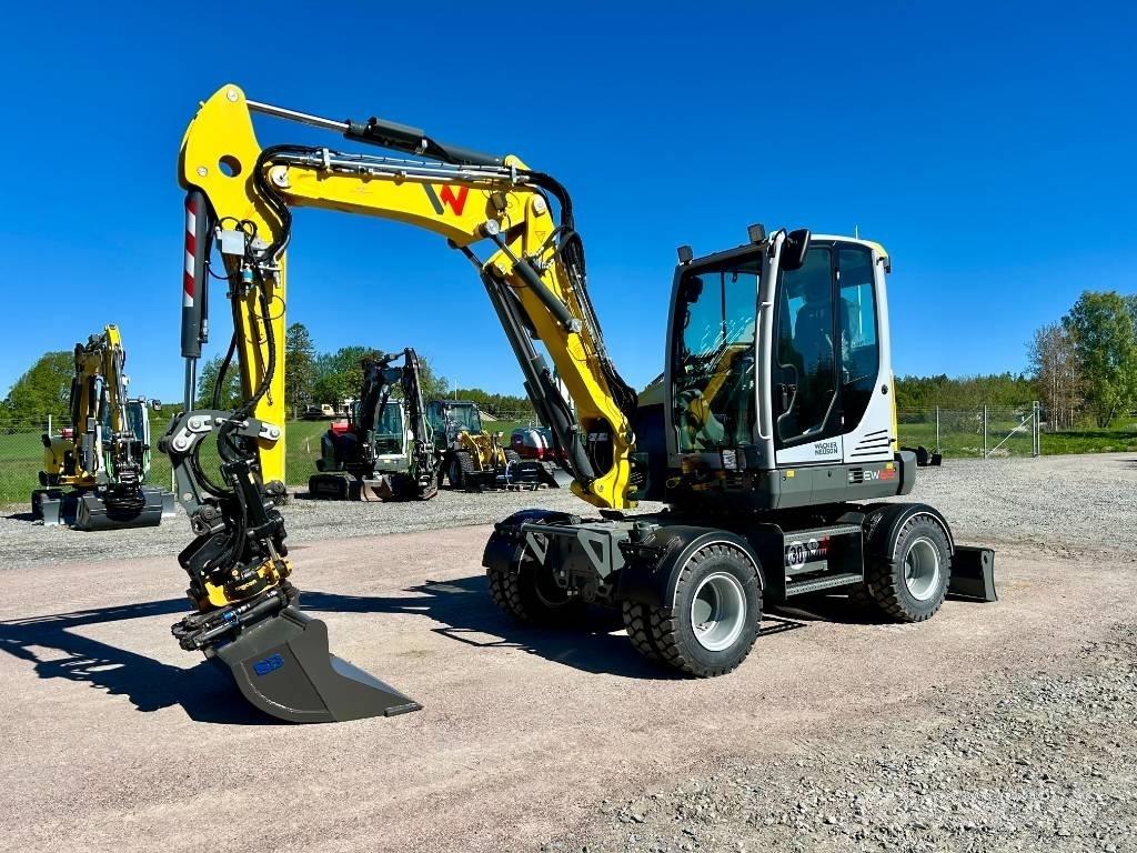 Wacker Neuson EW65 ホイール式油圧ショベル（パワーショベル・ユンボ・バックホー）