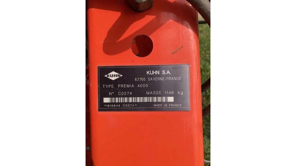 Kuhn 4000 ドリル