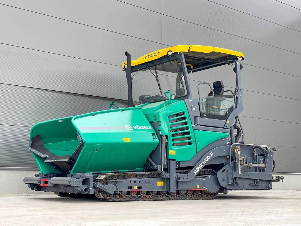 Vögele SUPER 1800-3I アスファルトフィニッシャ