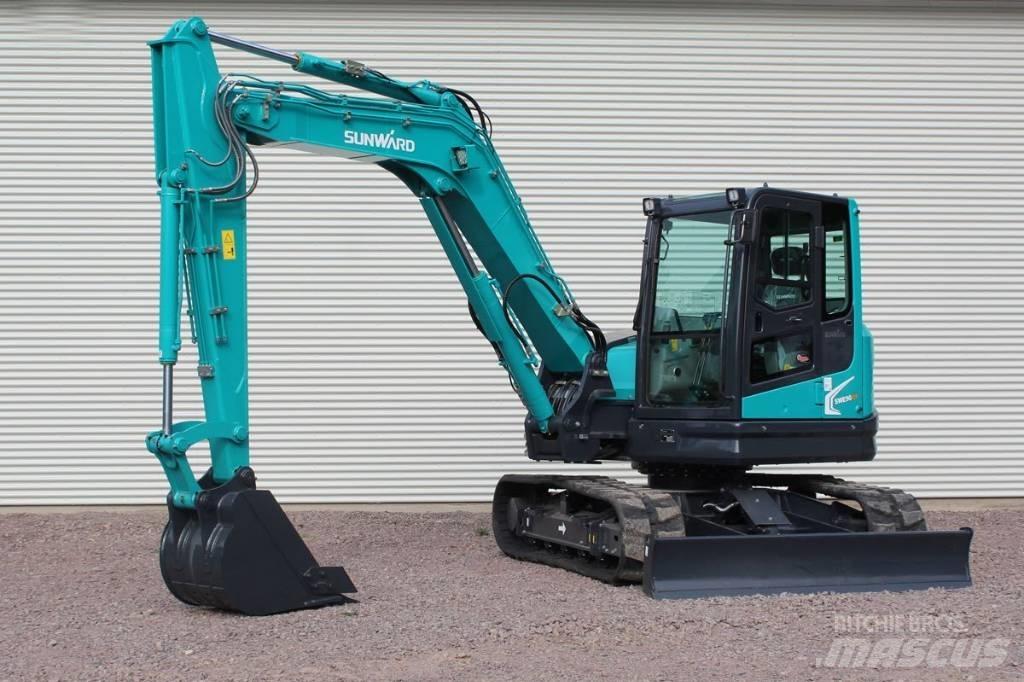 Sunward SWE 90 UF 中型油圧ショベル 7ｔ-12ｔ（ユンボ・パワーショベル・バックホー）