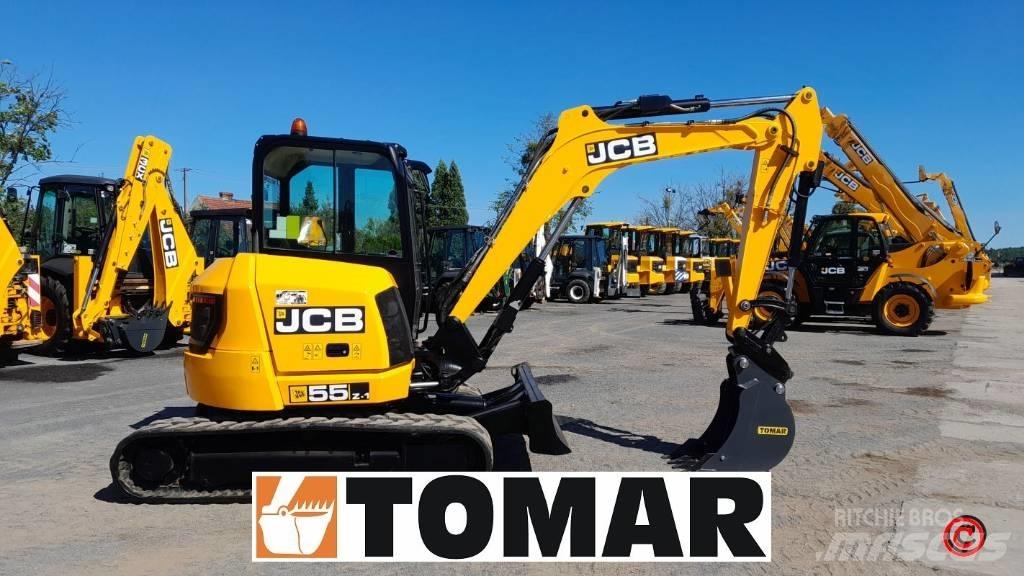 JCB 55 Z-1 ミニ油圧ショベル 7t以下（ミニユンボ・ミニディガー）