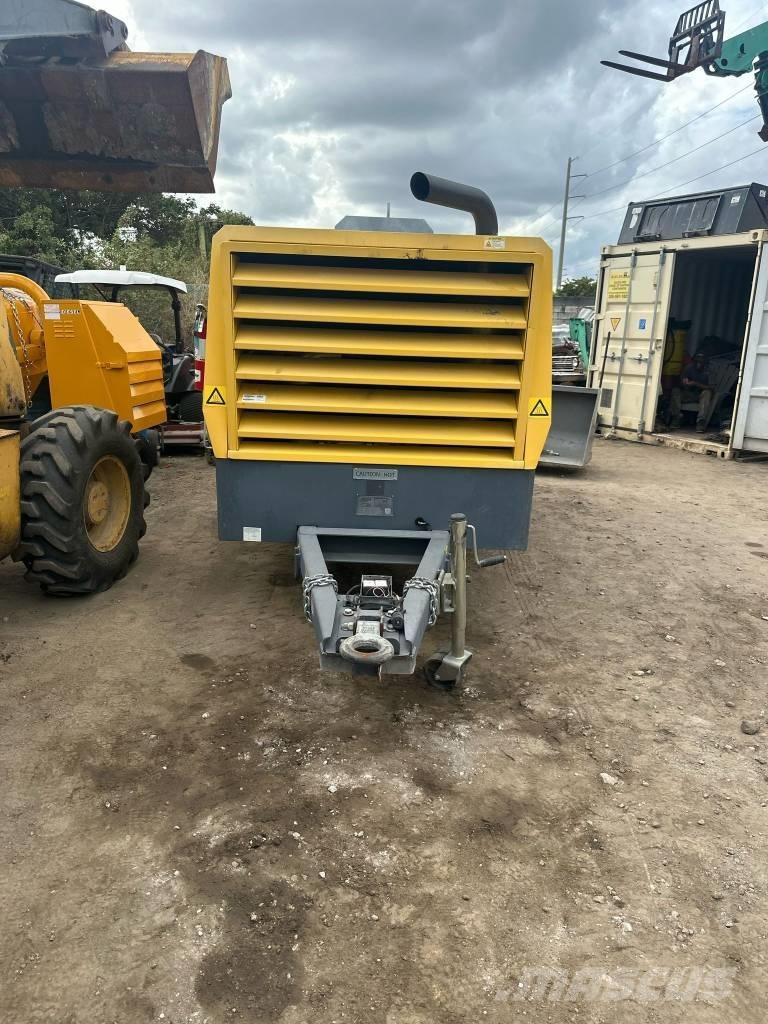 Atlas Copco 750CFM ディーゼル発電機