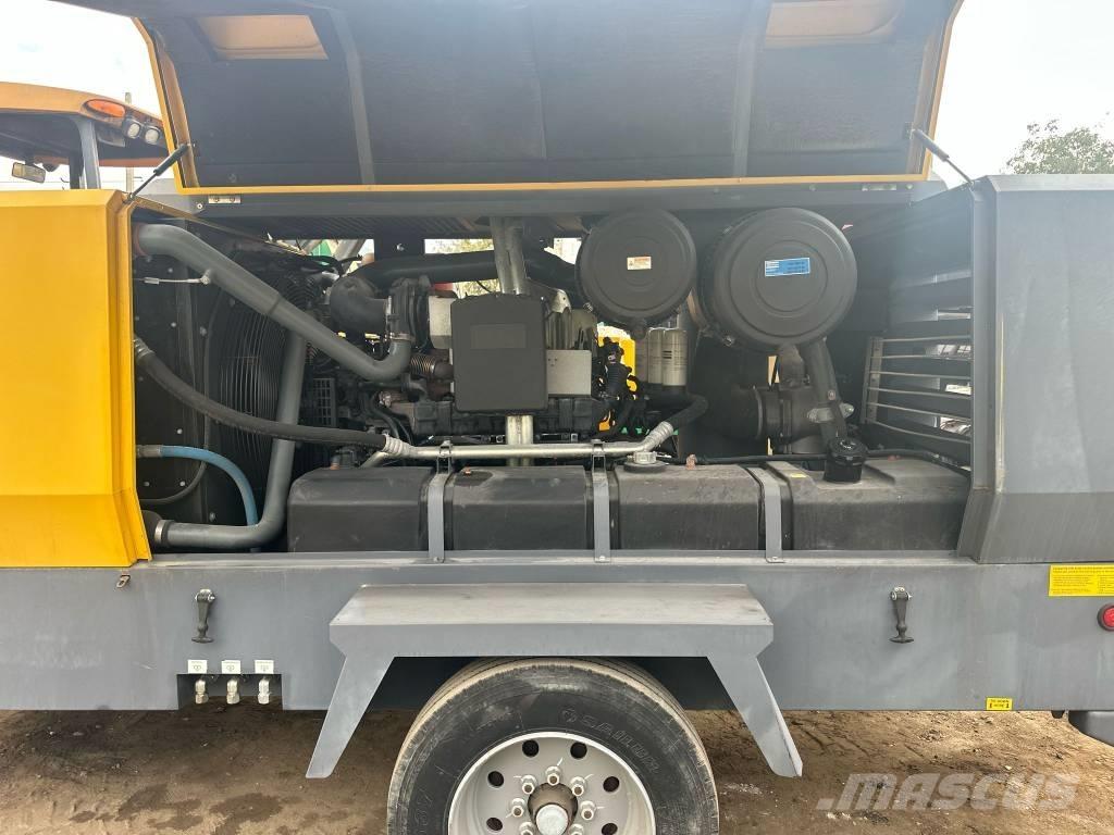 Atlas Copco 750CFM ディーゼル発電機