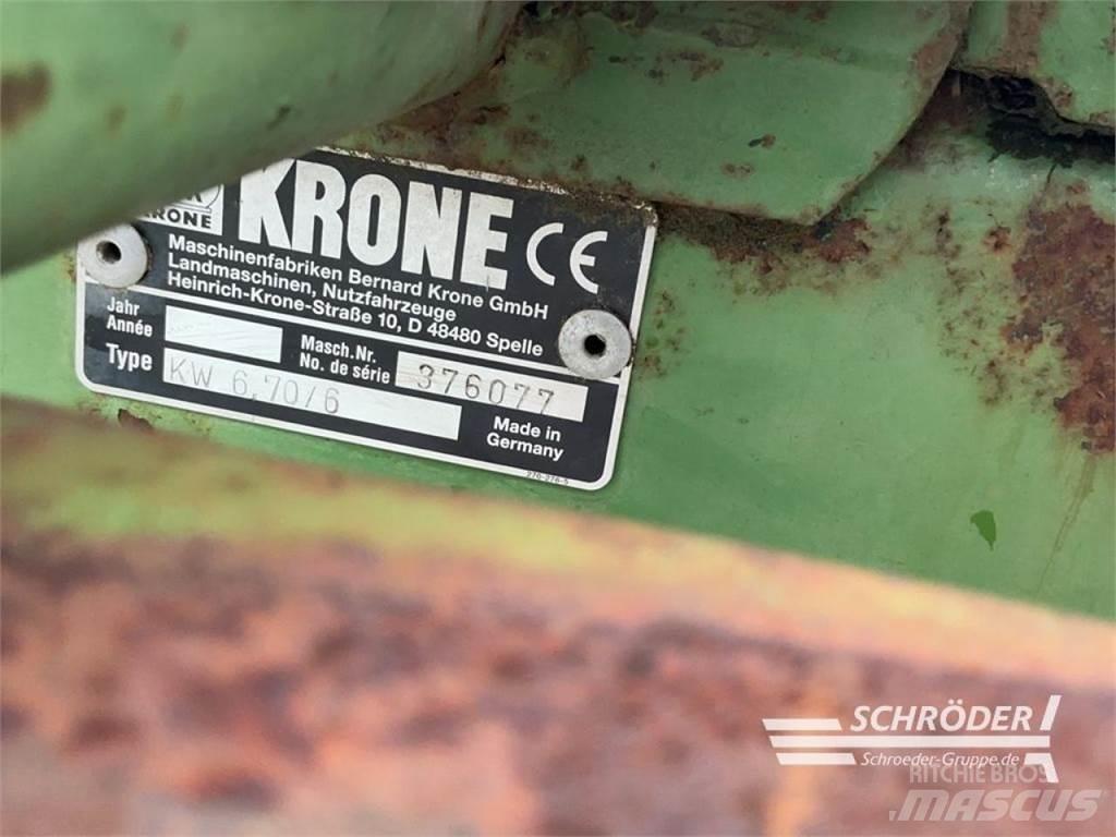 Krone KW 6.70/6 テッダー・テッダーレーキ