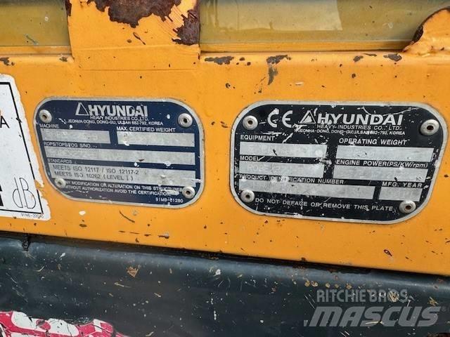Hyundai Robex 27 Z-9 ミニ油圧ショベル 7t以下（ミニユンボ・ミニディガー）
