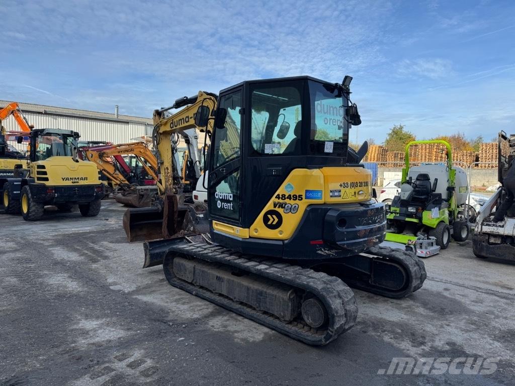 Yanmar VIO80 (AH744) 中型油圧ショベル 7ｔ-12ｔ（ユンボ・パワーショベル・バックホー）