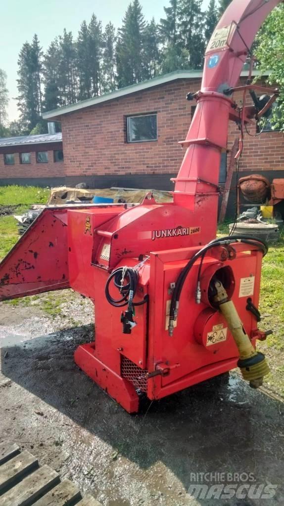 Junkkari HJ 260 G ウッドスプリッターとカッター