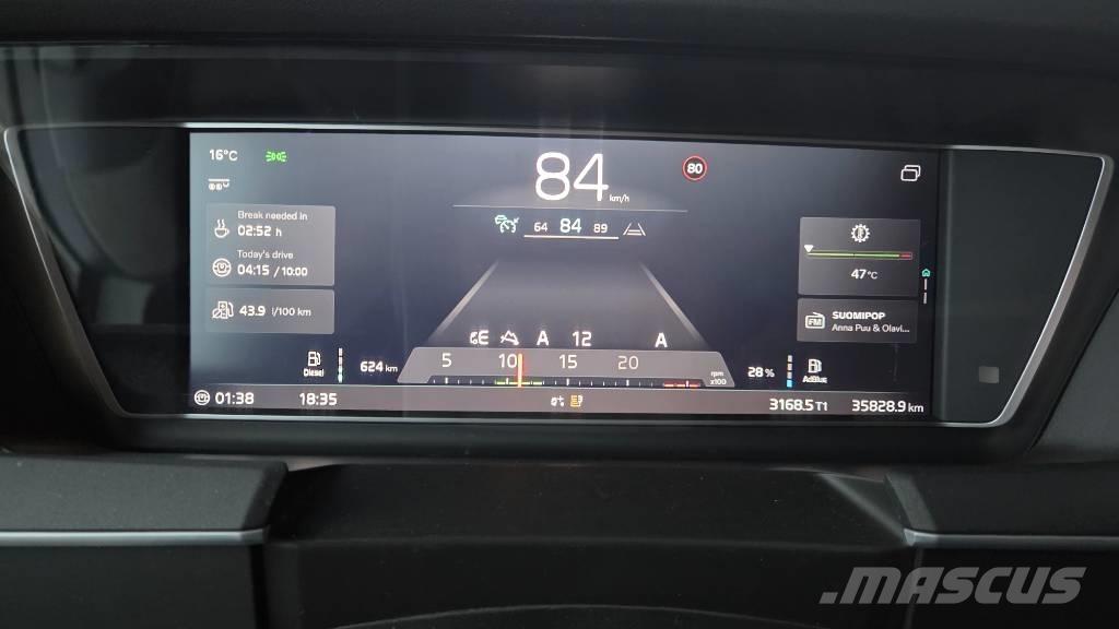 Volvo FH500 10X4 キャブ付きシャーシ