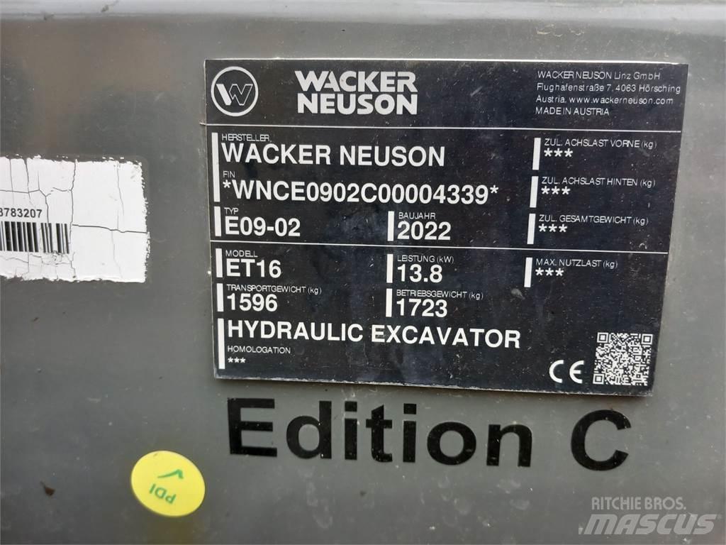 Wacker Neuson ET16 大型油圧ショベル12t以上（パワーショベル・ユンボ）
