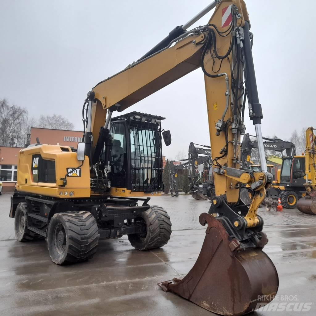 CAT M 318 F ホイール式油圧ショベル（パワーショベル・ユンボ・バックホー）